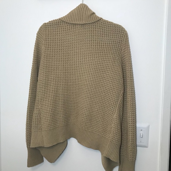 Emmelee | women’s sweater jacket camel color Sz L - Picture 6 of 6